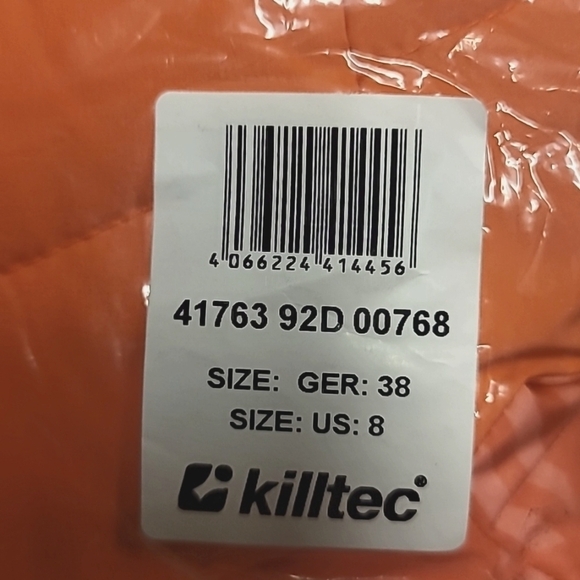Cc- NWT Killtec houndstooth logo puffer ski jacket - Picture 2 of 2